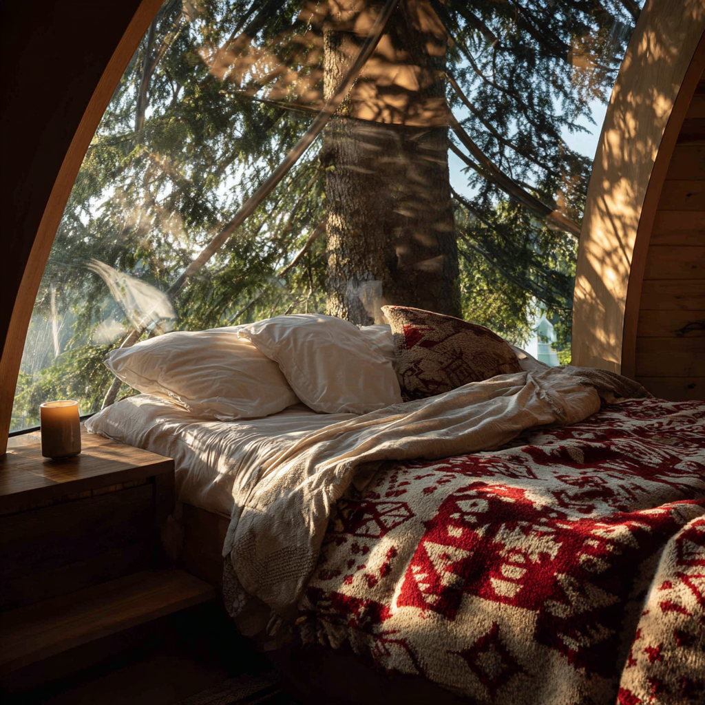 Treehouses — interior detail